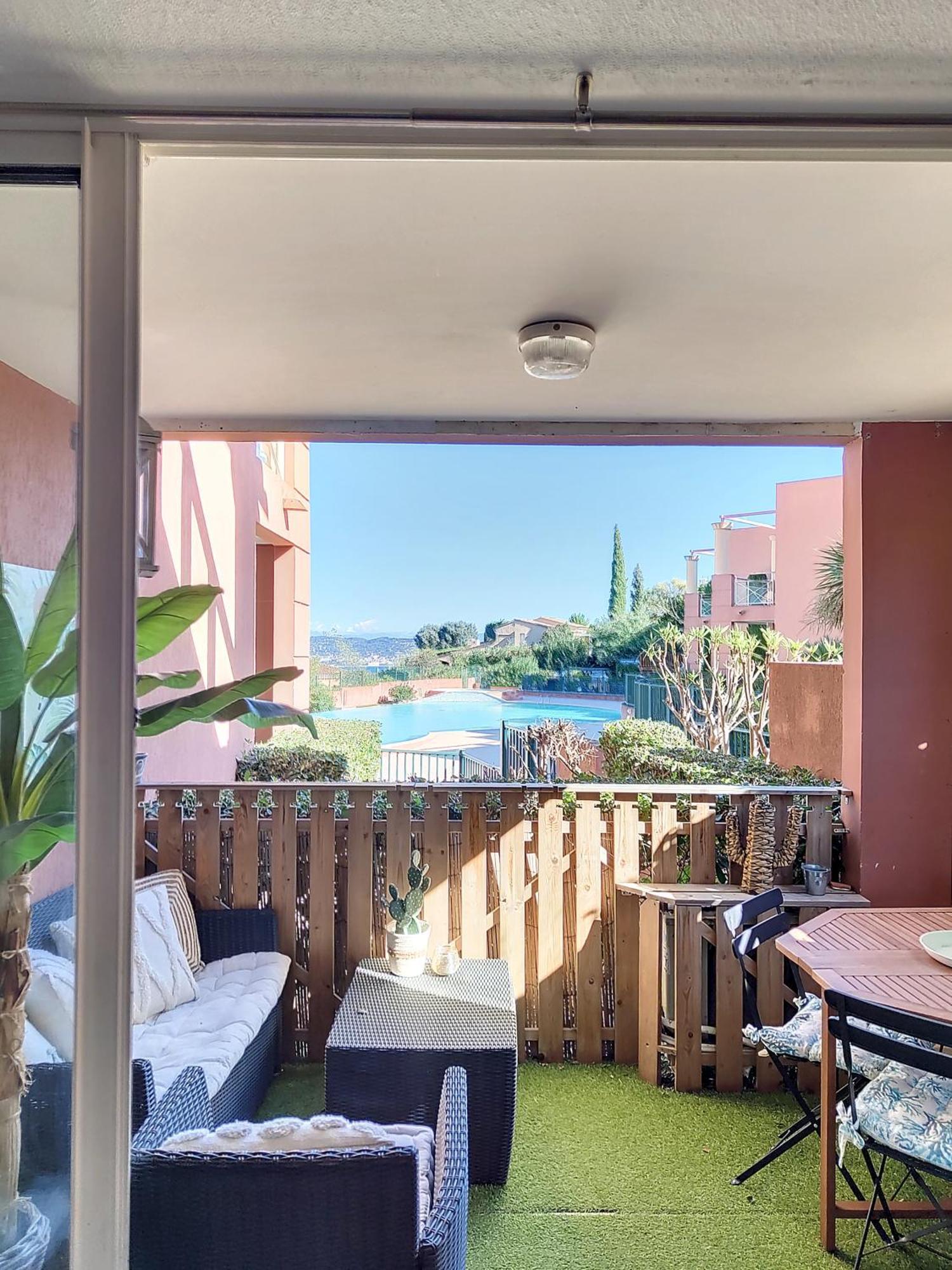 Vue Mer, Piscine, Free Parking Apartamento Théoule-sur-Mer Exterior foto